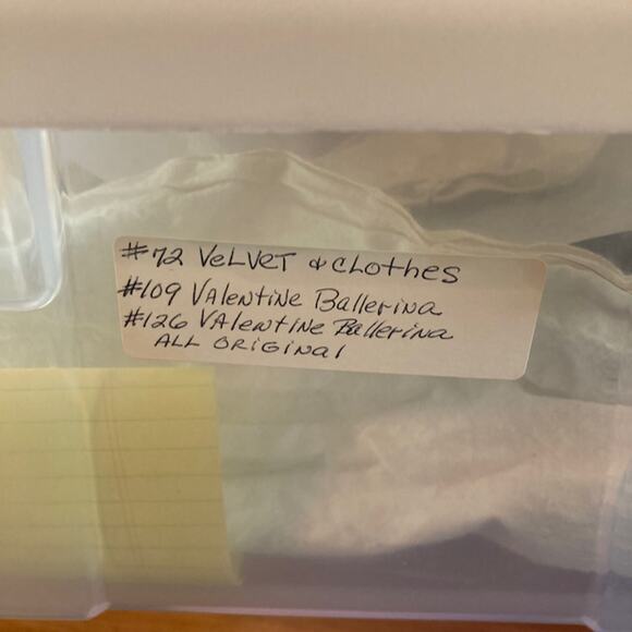 Vintage 50s Valentine Doll Co. 18" Aida Ballerina *STICKY FACE* - Picture 9 of 9